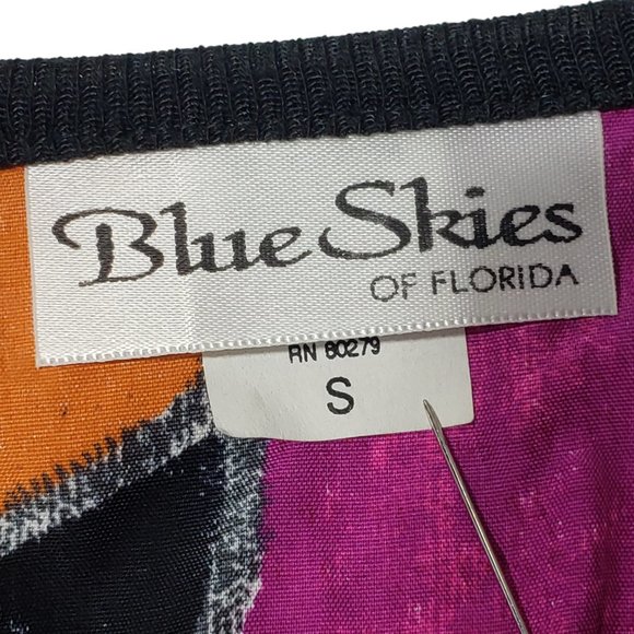 Boho, colorful, chic top size small - Picture 7 of 9